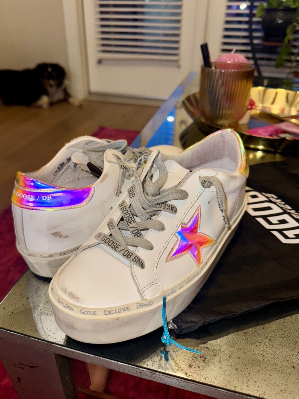 RARE Golden Goose | Iridescent Hi Star